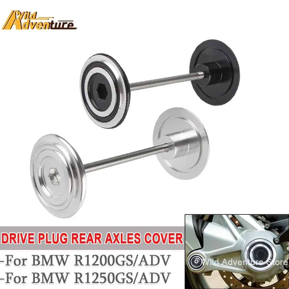 Motorcycle Rear Wheel Protector For BMW R1200GS R1250GS/ADV R9T Urban G/S Racer K1200GT/R Axle Fork Crash Slider Spindle Hub Cap