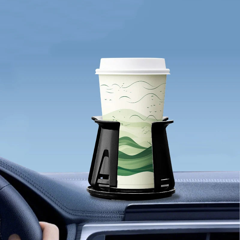 Adhesive Car Beverage Holder Cup Storage Rack 1/2Pcs Multifunction Drink Bottle Holder Auto Accessories