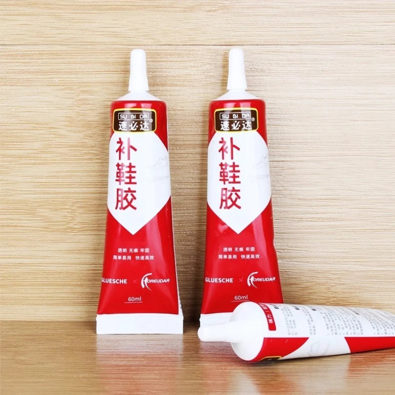 3pcs Shoe Repair Glue Professional Strong Adhesive Soft Resin Waterproof Glue for Fixing Shoe Soles and Sneakers