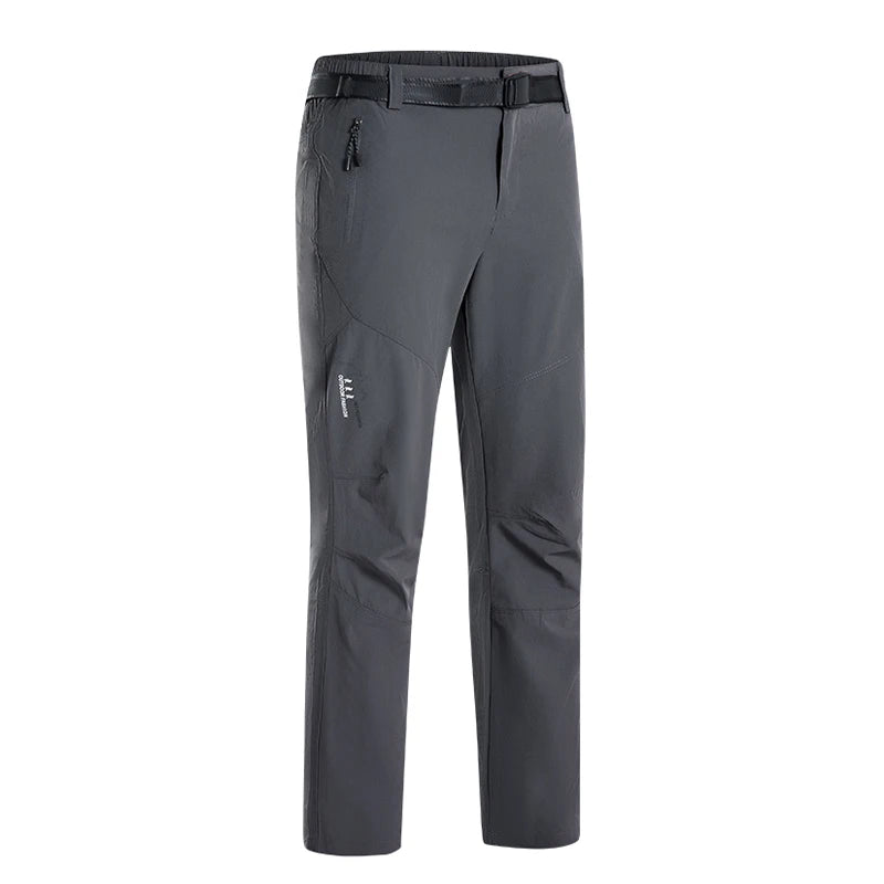 JNLN Men Hiking Pants Outdoor Camping Trekking Running Climbing Mountain Trousers Stretch Lightweight Quick Dry Waterproof Pants
