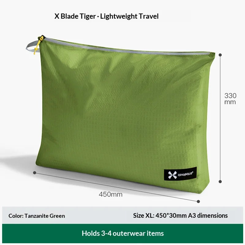 Ultra Light Travel Outdoor Storage Bag, Portable ID Storage Bag, Toileting Card Bag, Sub Packaging Miscellaneous Bag Stuff Sack