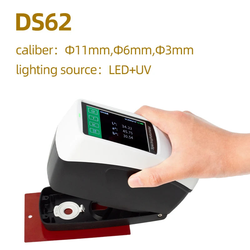 CHNSpec DS60 Series Portable Spectrophotometer Colorimeter for Paints, Coatings, Printing, Textiles and Color Measurement