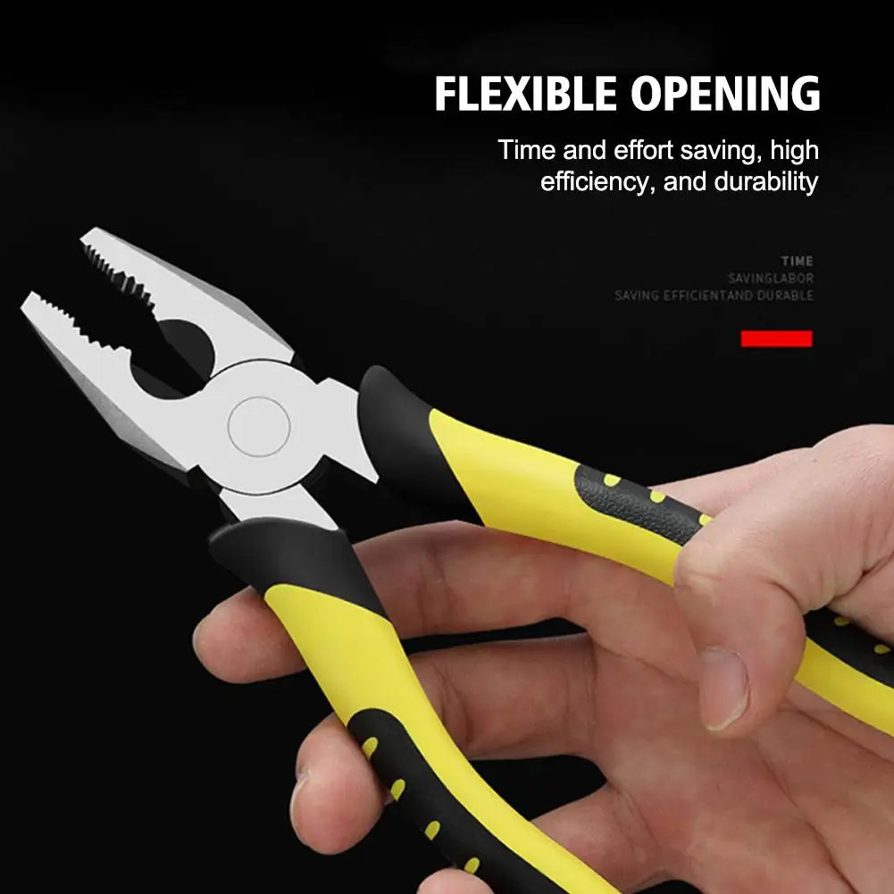6 Inch Pliers Set Wire Pliers Sharp Nose Pliers Needle Nose Pliers Diagonal Nose Pliers Professional Hand Tools Set