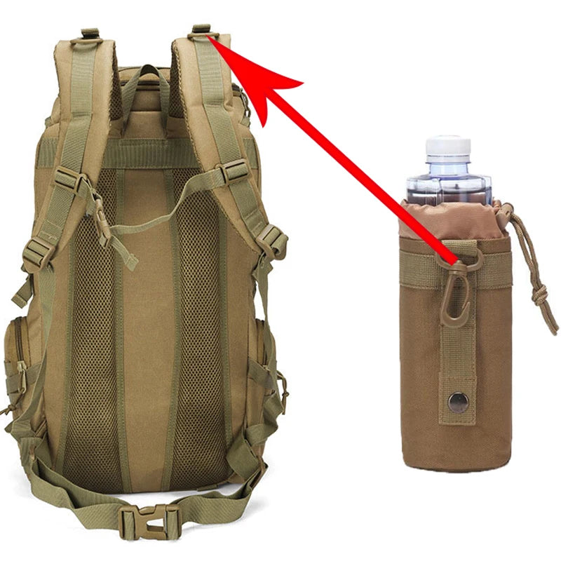 Tactical Backpack Survival Bag Hunting MOLLE Backpack GYM For Men EDC Outdoor Travel Hiking Rucksack Camping Trekking Backpack