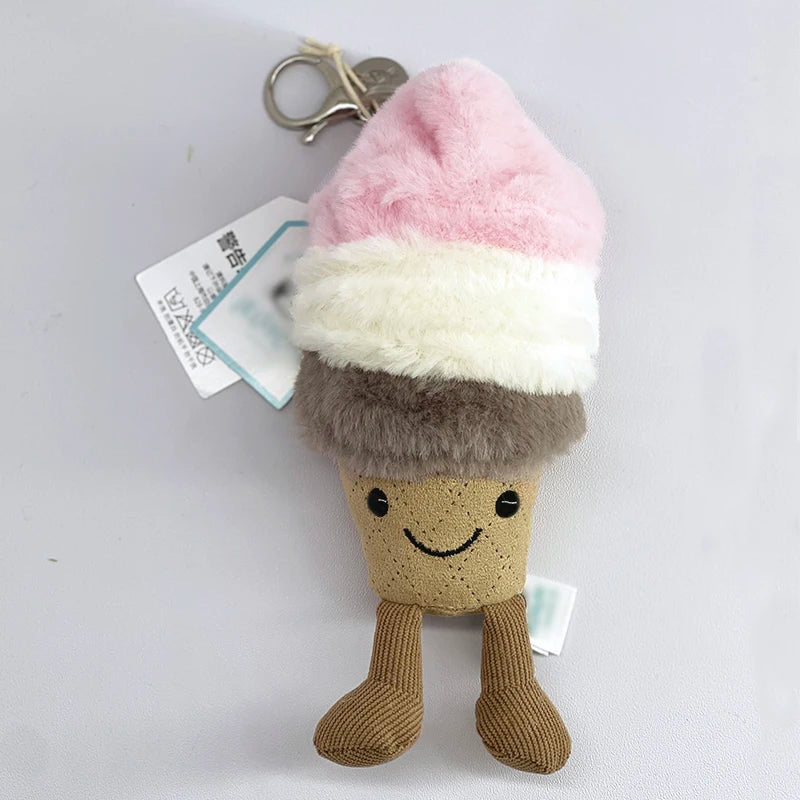 JC Plush Bag Charms, Golf-Themed Keychains, Jellyfish Plush Toys, And Bag Charms Shaped Like Macarons Muffins And Baseballs