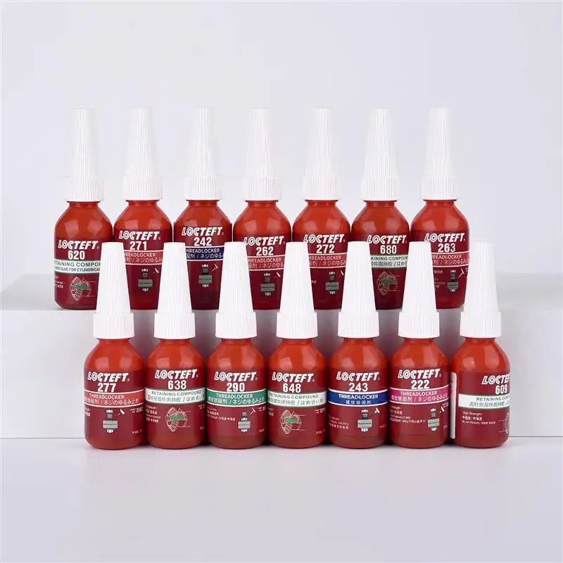 10ml Threadlocker Sealing Glue High Strength Anaerobic Adhesive 242 243 263 271 272 Screw Lock Anti-Slip Caulk Sealers Adhesive