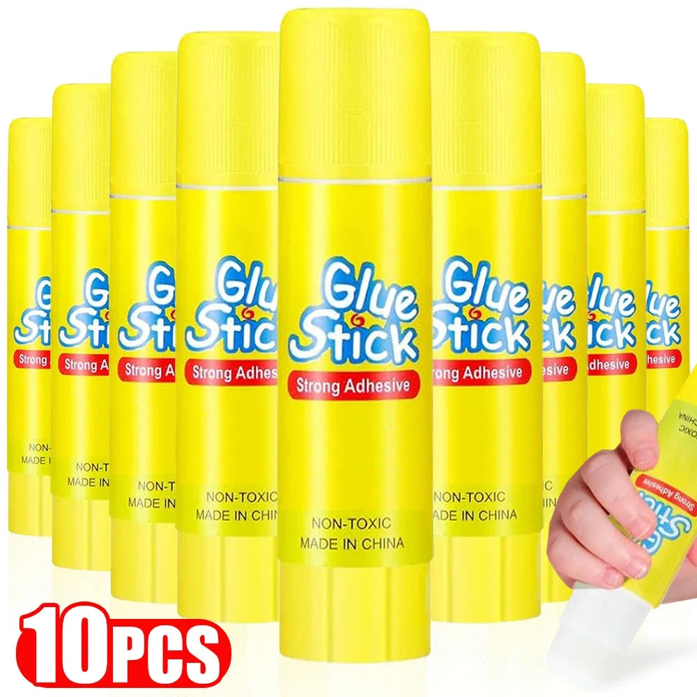 10/5/1PCS Solid Adhesive Glue Sticks High Viscosity Glue Guns for Kids Student Handmade Quick-drying School Office Supplies