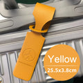 Customn Letters Luggage Tag Fashion Small Address Airplane Suitcase Identifier Tag DIY Logo Personalize Gift Travel Accessories