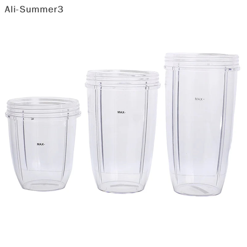 (YY)1Pc 2025 New Transparent Juicer Cup Mug Clear Replacement For NutriBullet Nutri Bullet Juicer 18OZ 24OZ 32OZ Kitchen Tool