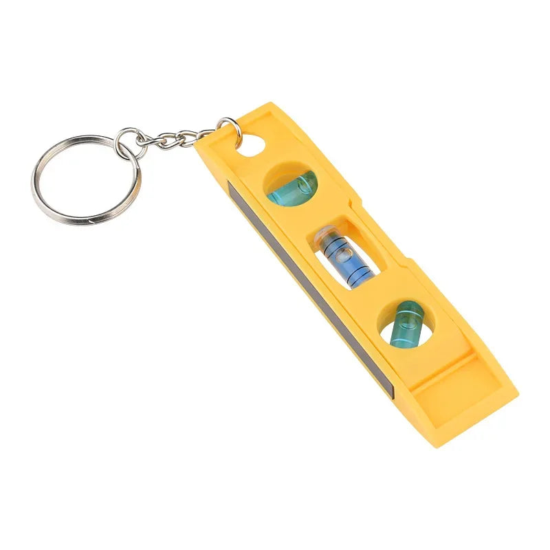 Mini 3 Bubble Level with Keychain Bubble Level Vertical Horizontal Gradienter Measuring Furniture Appliance Installation Level