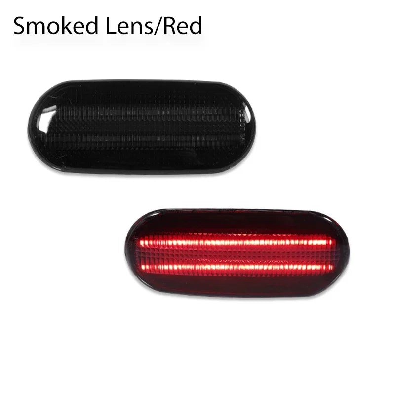 For Volkswagen Beetle 1998-2005 Car Rear Bumper Side Marker Indicator Lights Red / White LED Driving Lights Parking Lights 12V