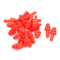 20Pcs Soft Silicone Earplugs Reusable Noise Reduction Sleeping Study Ear Plugs Hearing Protector 30*14mm