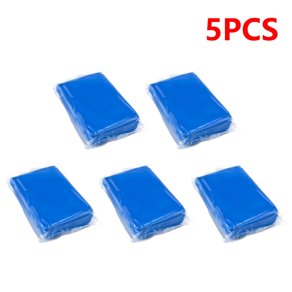 10/5PC Car Clay Bar Auto Detailing Clay Bar Car Washing Cleaner Handheld Car Washer Auto Wash Bar for RV Bus Glass Cleaning Tool