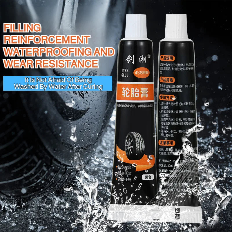 Rubber Powerful Repair Adhesive All Types of Tire Scratch Crack Repair Soft Side Repair Adhesive