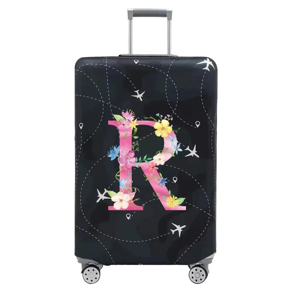 Luggage Protective Cover Elastic Dust Wear-resistant Apply 18-32 Size Pink Letter Series Protective Case Travel Accessories 2026