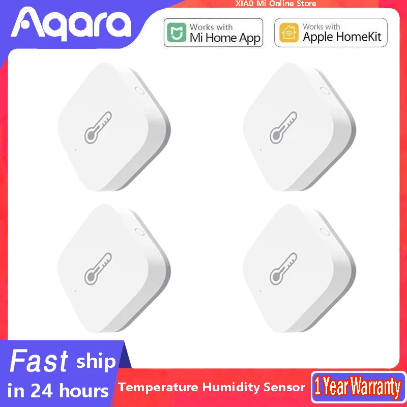 Aqara Smart Air Pressure Temperature Humidity Environment Aqara Sensor Work For Xiaomi Home Android IOS APP Control Homekit