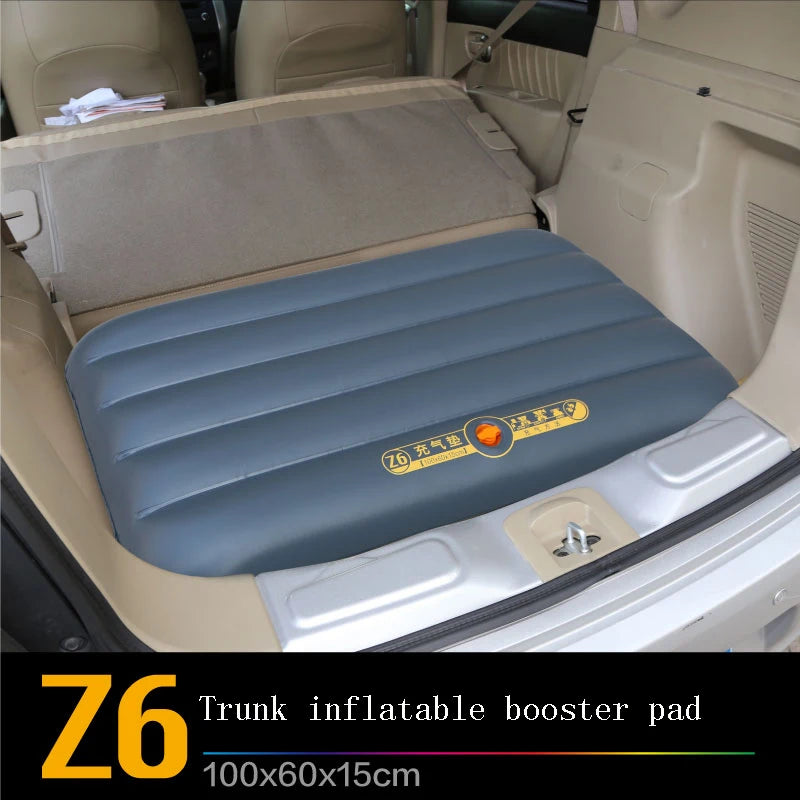 Car Inflatable Bed With Trunk Booster Cushion Artifact Rear Mattress Kids Sleeping Bed Travel High Speed Rail Aircraft Can Use