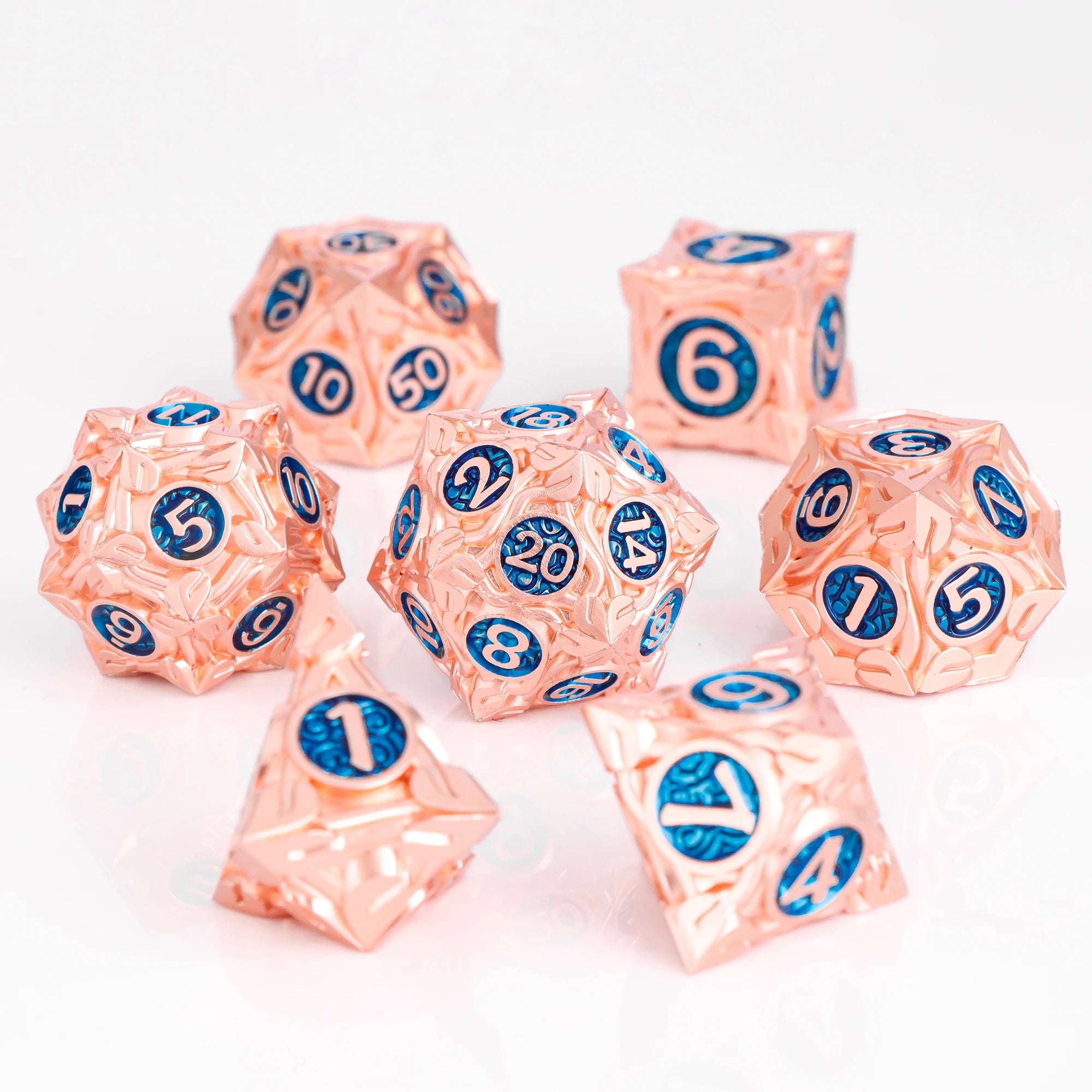 D and D Dice RPG Metal Dice for DnD Polyhedral Dice For Dungeons and Dragons Dice Role Playing Games D&D Dice Gifts Green Dice