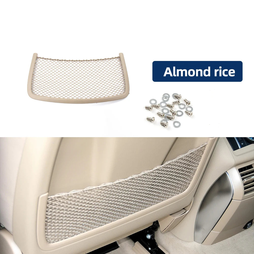 For Mercedes Benz ML GL GLS GLE Class W166 W164 W251 Car Seat Back Storage Bag Mesh Bags Multi Function Net Bag Net Pocket