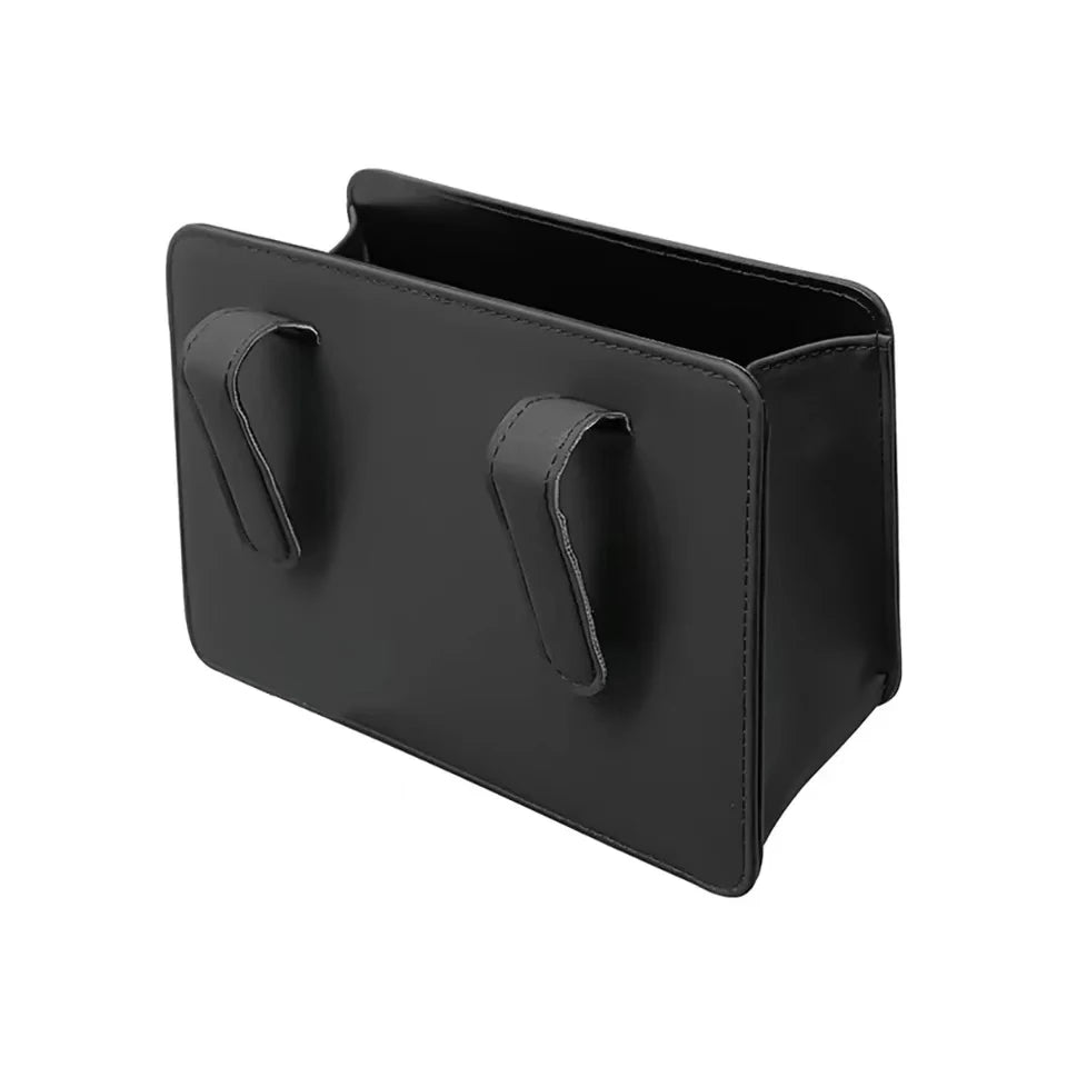 Car Trash Can Car Door Storage Box Foldable Seat Back Hanging Storage Bag Storage Box Car Interior Products