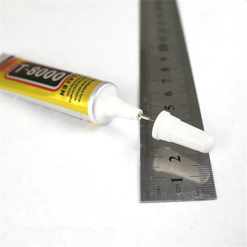 T8000 15ml Multipurpose Adhesive Rhinestone Jewelry DIY Phone Screen Glass Repair Sealant Epoxy Resin Super Liquid Glue Nail Gel
