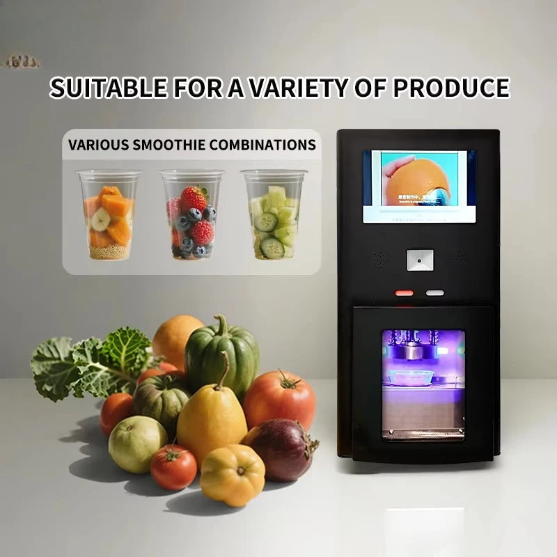 Commercial New Arrival 24 Hour Smart Personalized Smoothie Machine Food Grade Fully Automatic ADA Compliant with SDK