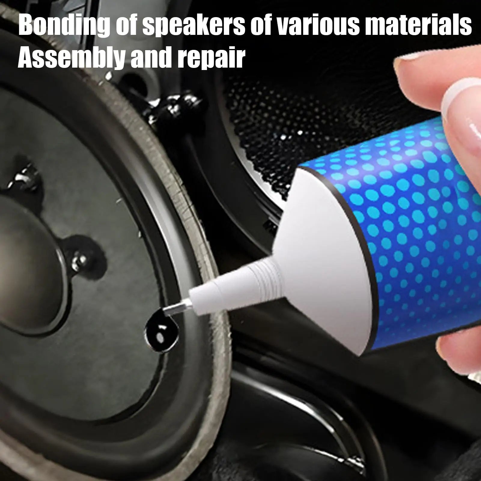 Speaker Repair Glue 18ml 55ml 115ml High Performance Adhesive for Dust Caps Cone Edge Bonding Electronics Speaker Restoration