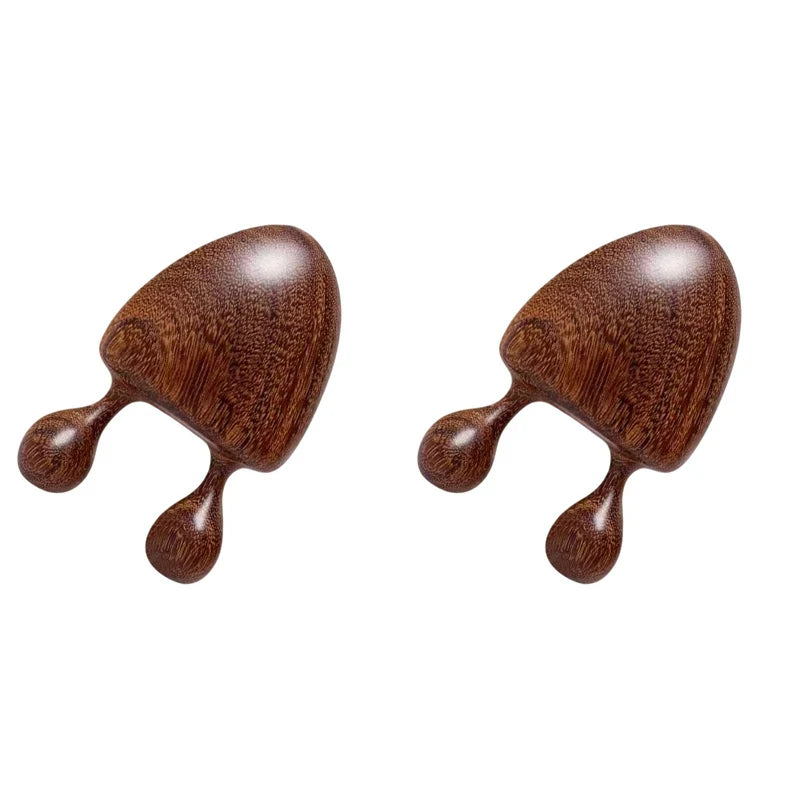 1/2pcs Sandalwood Face Massager Nose & Face Massager - Eye Relief Tool Snail Facial Meridian Massage