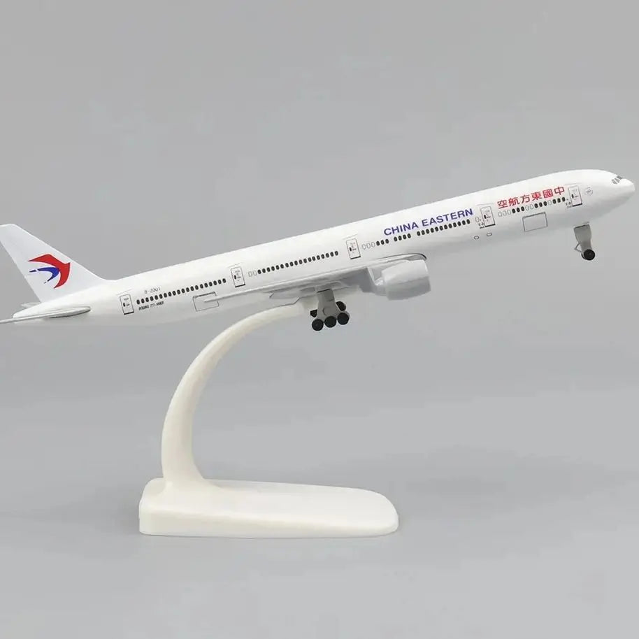 20cm Metal Scale Aircraft Air China Eastern Airlines 777 B777 Airways Aeroplane Airplane Kids Toys Collected Gift By Aviation