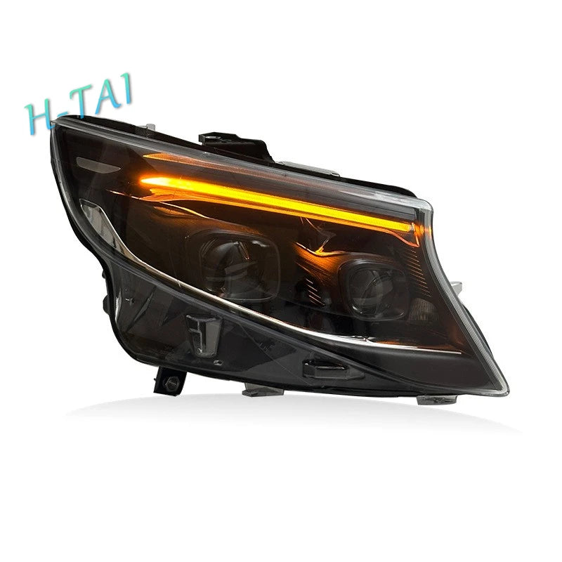 Headlight Assembly For 2016-2017 2018 2019 2020-2025 Mercedes Benz Vito W447 Startup METRIS with Startup Animation，headlight