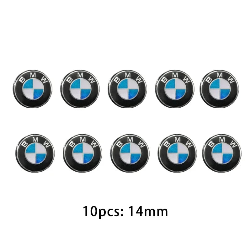 For BMW M 1 3 5 6 7 Series X1 X3 X4 X5 X6 X7 G20 G38 F20 F39 F48 E46 E60 E36 E39 Car Key Shell Sticker Car Key Remote Fob Decal