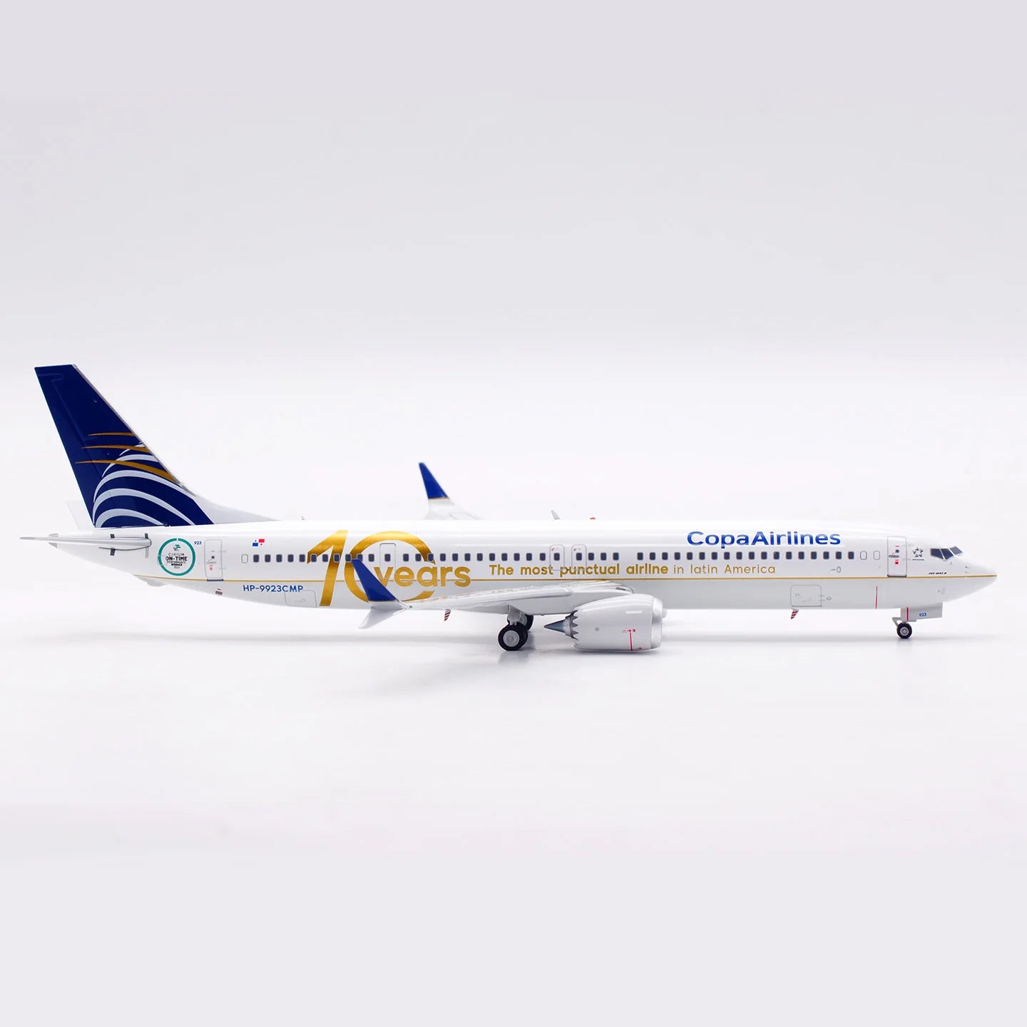 IF739MCM1025 Alloy Collectible Plane Gift INFLIGHT 1:200 Copa Airlines Boeing B737-9 MAX Diecast Aircraft Jet Model HP-9923CMP
