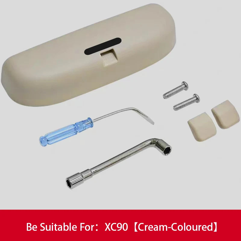 XC60 S90 XC90 XC40 S60 V60 V90CC Car Trim Sunglasses Storage Box Case - Replacement Parts & Accessories Glasses Holder