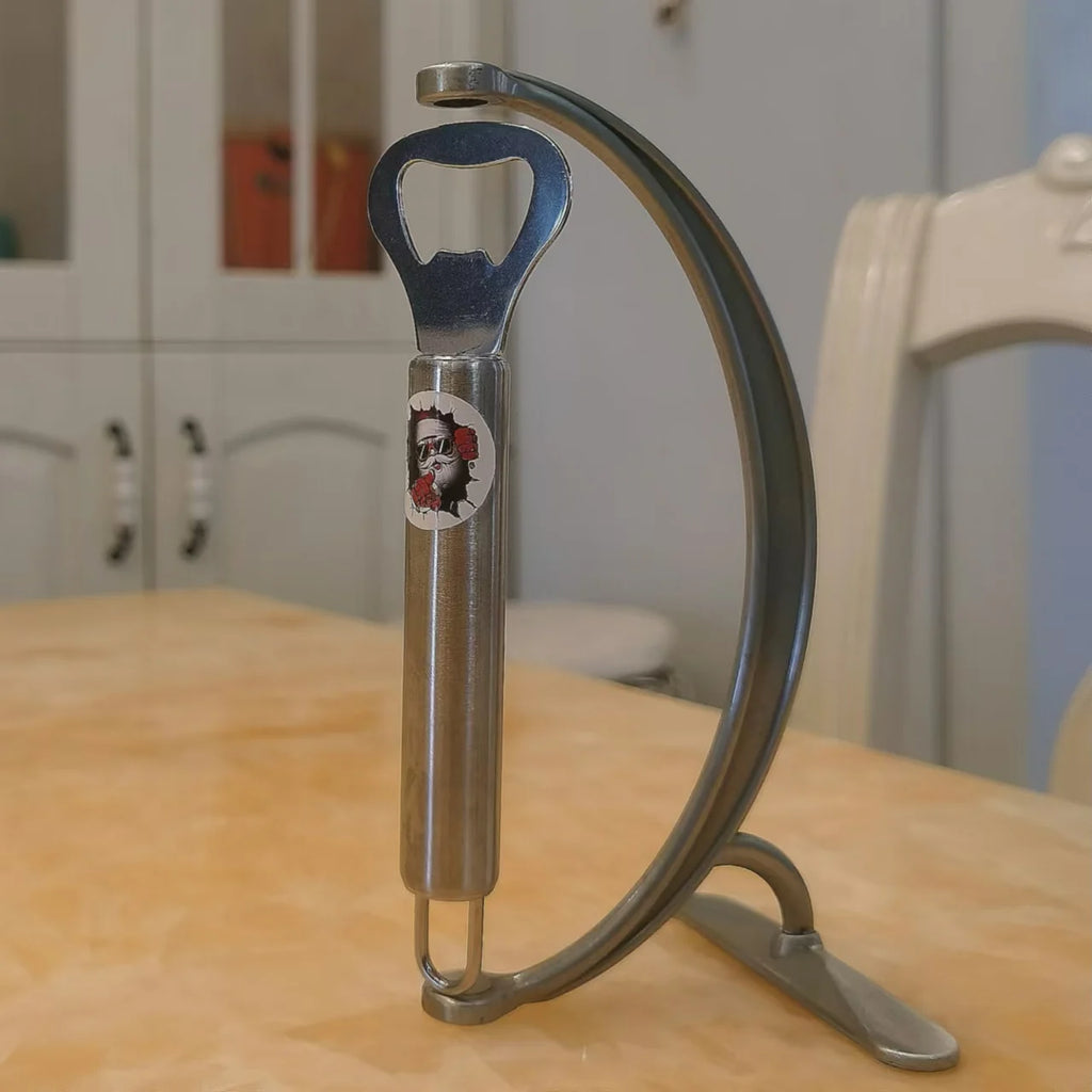 Magnetic Levitation Bottle Opener, Stands Upright Without Falling, Does Not Use Electricity, Creative Bottle Opener Decoration. Stainless Steel Bottle Opener