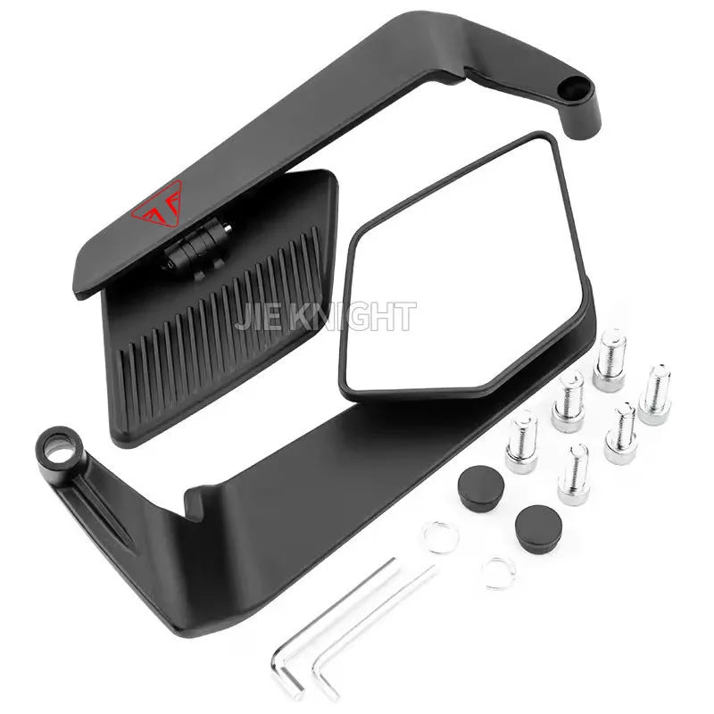 For Tiger 900/900GT 1200 Rocket 3 Street Triple S 765 765RS 765R 1200 TRIDENT 660 Motorcycle Rearview Mirrors Rotate Adjustable
