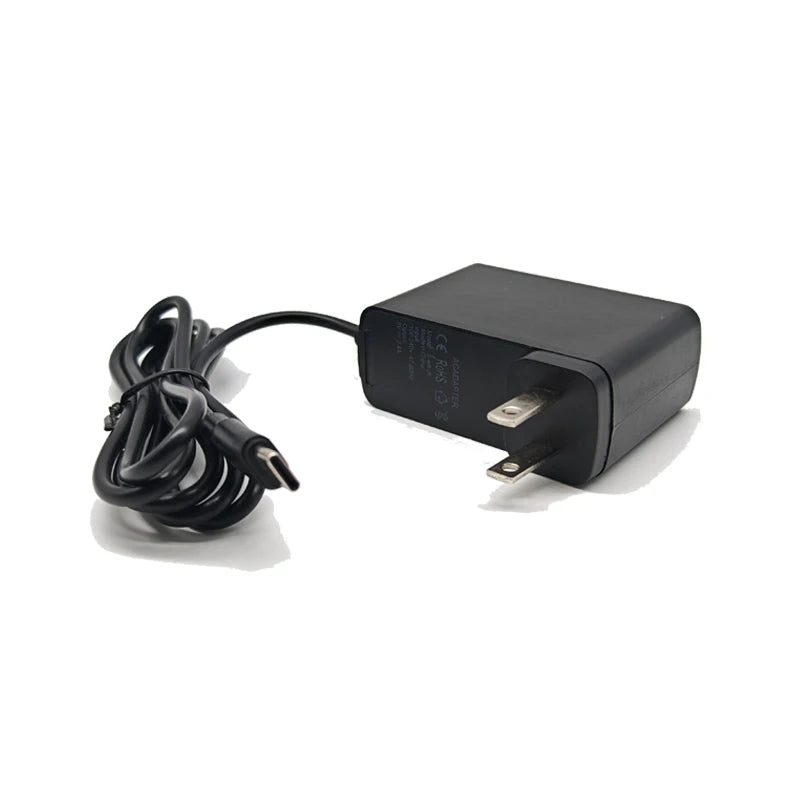 12W 5V 2.4A Type-C Replacement Charger AC100V-240V Adapter For Switch OLED Lite NS NX Game Console USB-C Power Supply US EU Plug