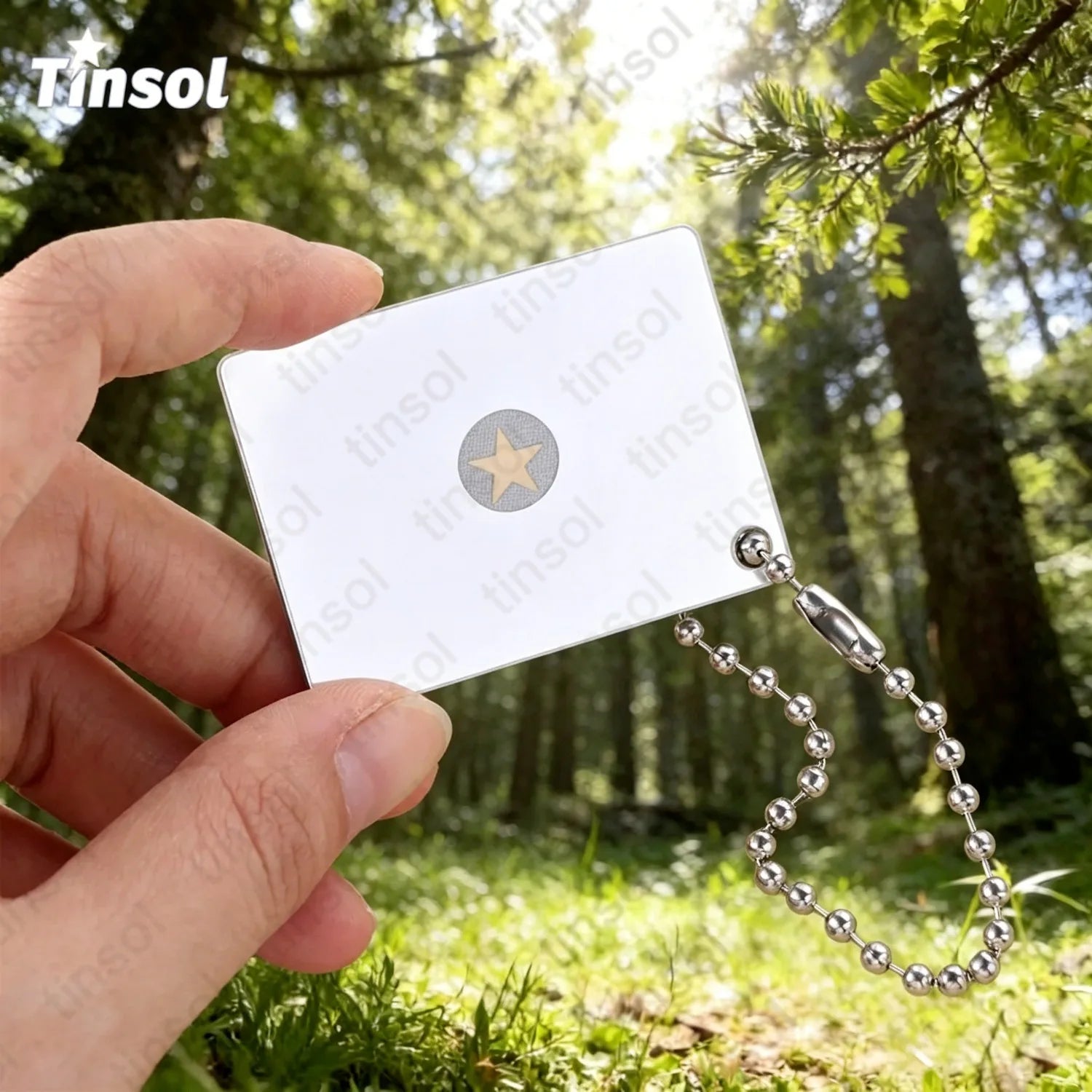 TINSOL 2026 New Reflective Outdoor Signal Mirror Practical Multifunction Rescue Mirror Daylight Acrylic Survival Mirror