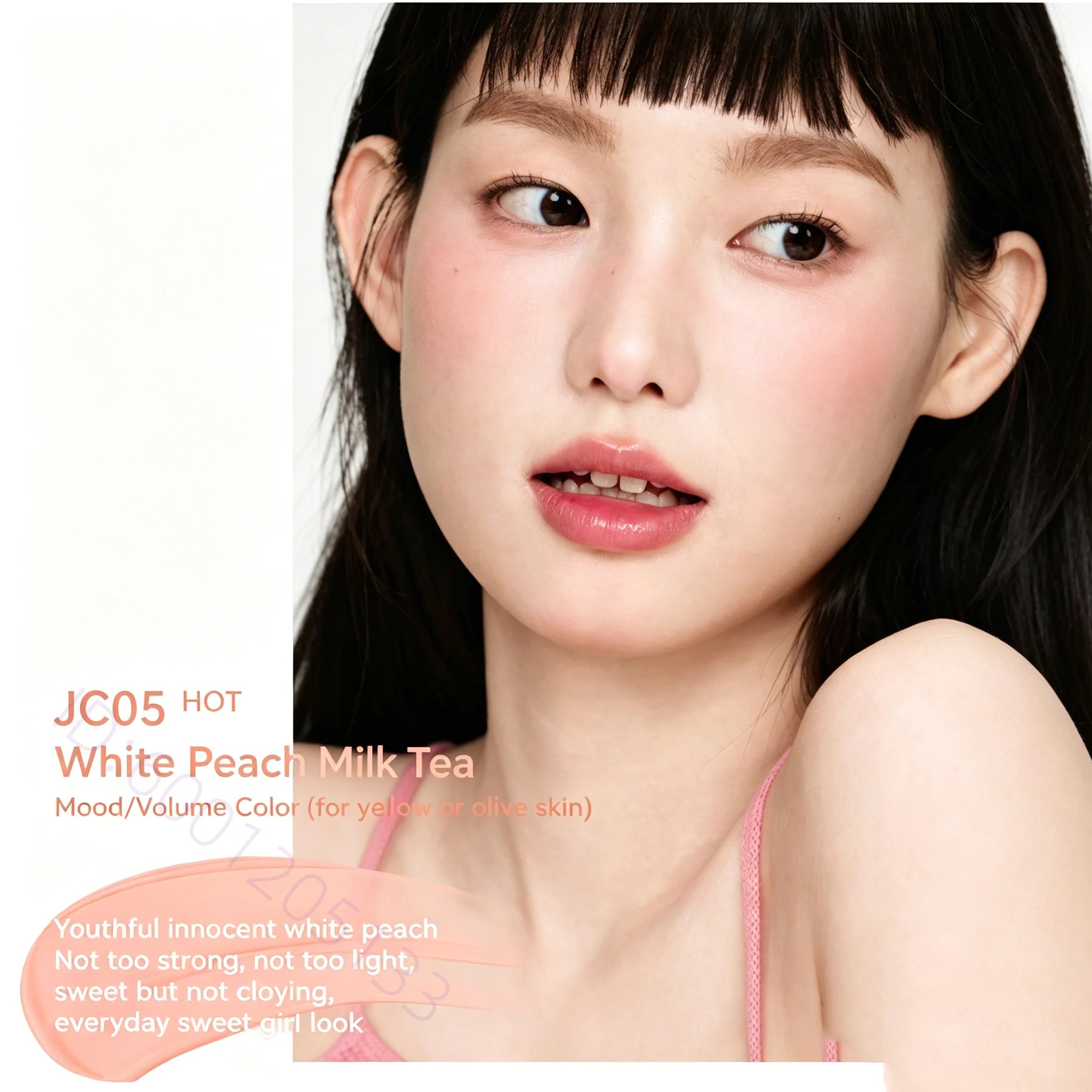 AZTK Liquid Blush Water To Powder Soft Matte Cool Toned Blusher Natural Pink Flush Long Lasting Cheek Tint Makeup