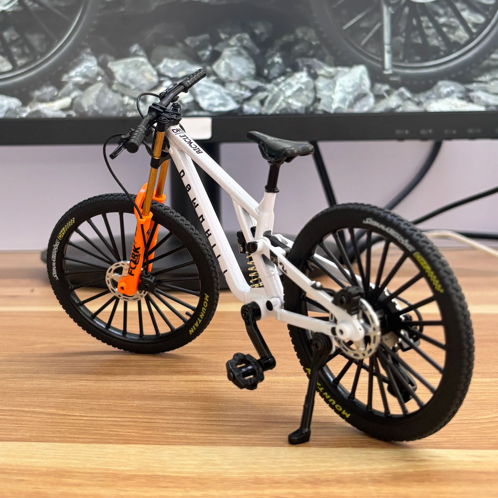 New 1:6 Model Alloy Mountain Bicycle Diecast Metal Racing Mountain Bike Simulation Collection Gift Toys