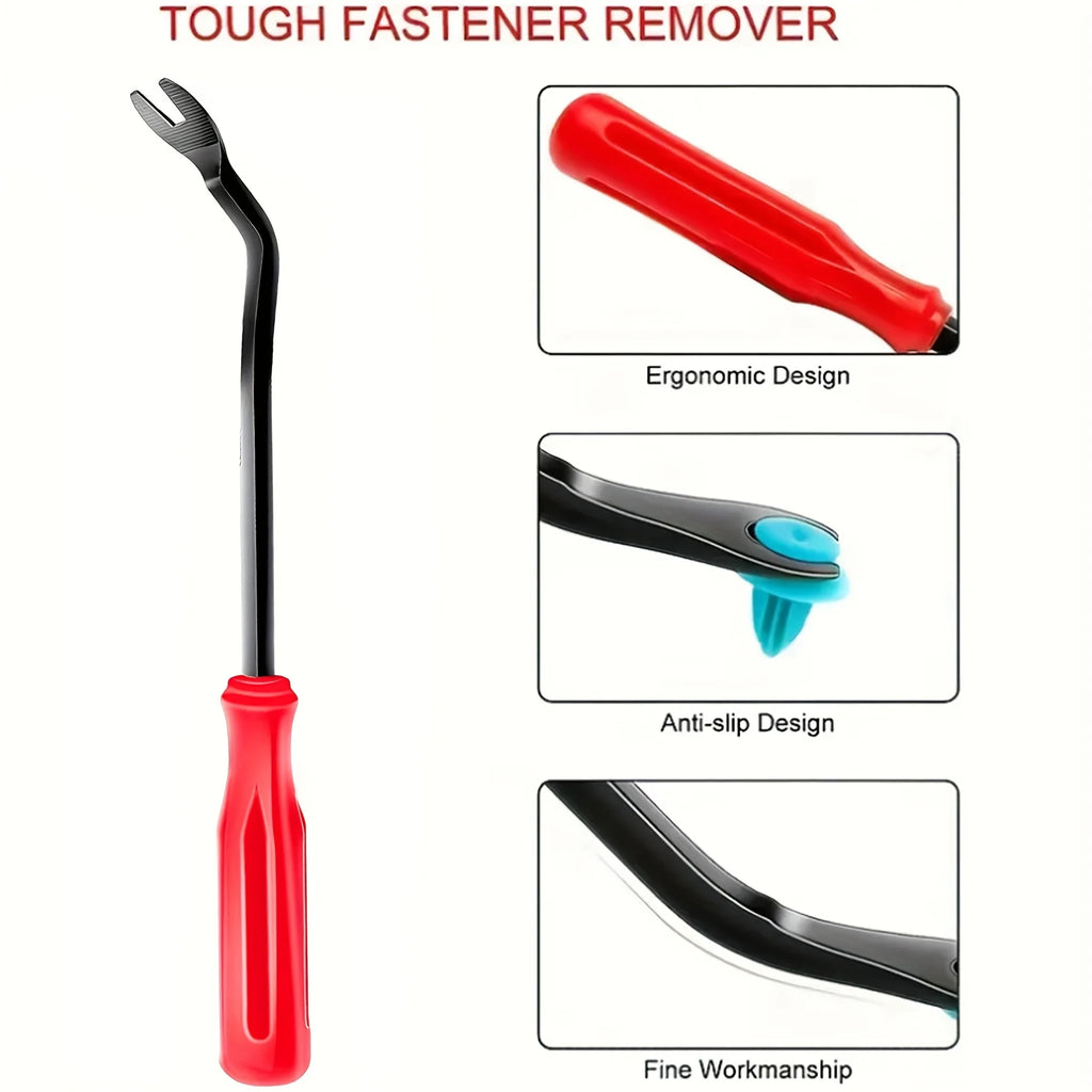 2Pcs Auto Fastener Trim Removal Tool Kit Repair Tools Car Disassembly Kit Clip Screwdriver Light Pliers Door Panel Tool Set
