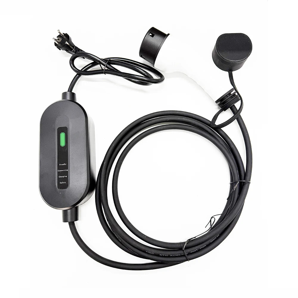 16A 3.5kW EV Charger Type2 Type 2 Portable Charging Box 3.5M/5M Cable Socket Adapter for Electric Vehicle Car Charger IEC 62196
