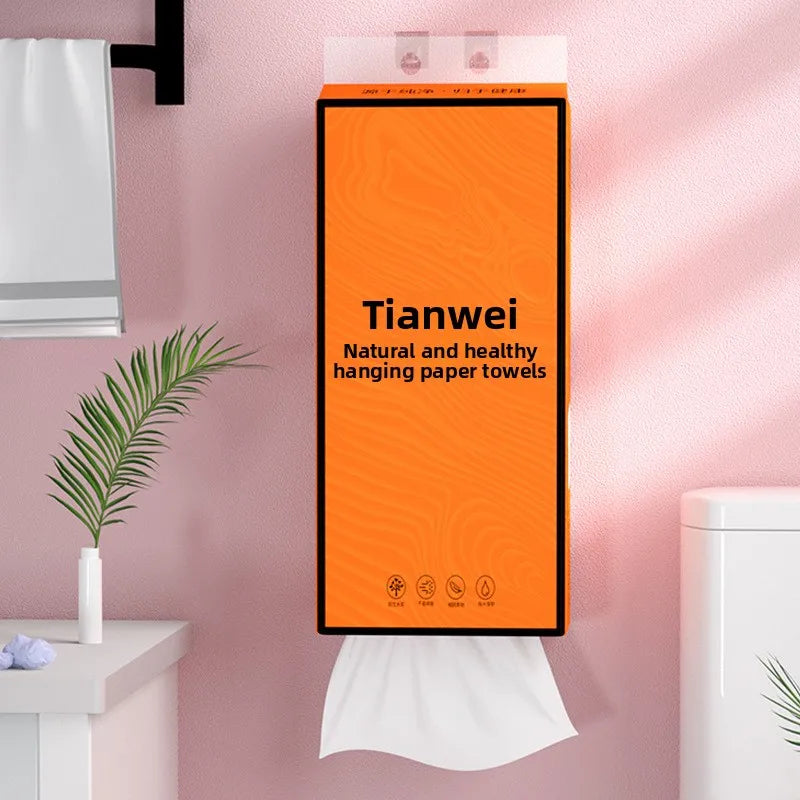 Hanging Tissue Paper Large Pack1280Whole bag of Household Kitchen Paper Towels, tissues fou the car。