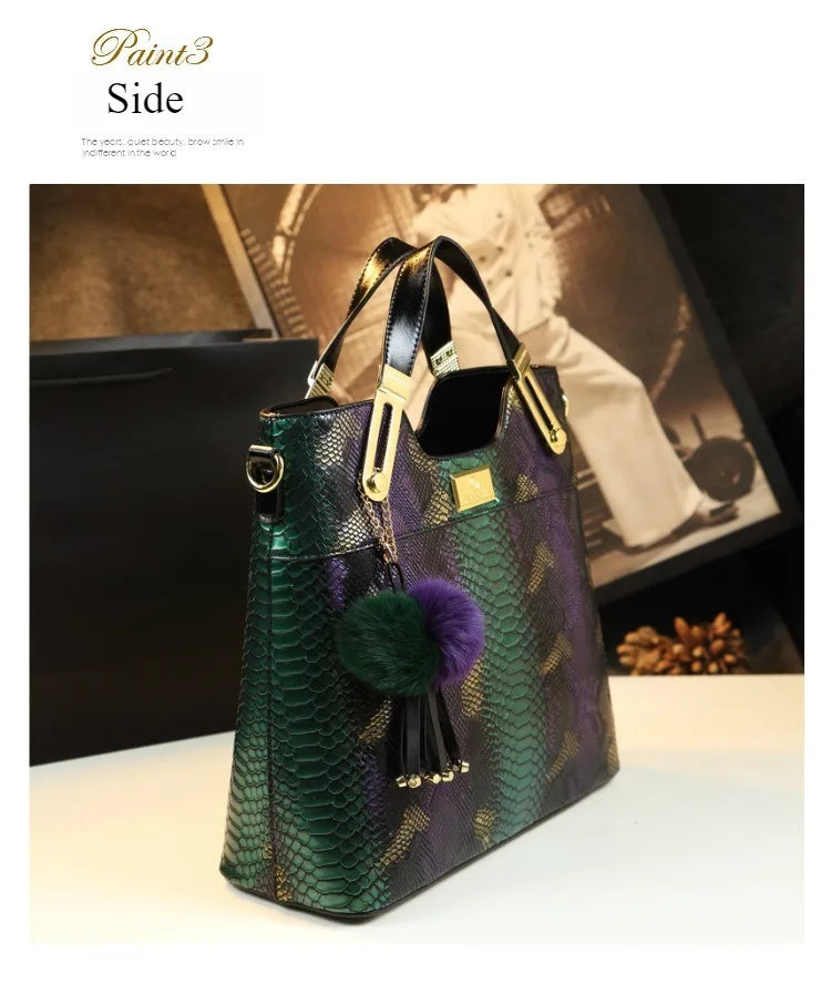 Large-capacity commuter women's bag, 2026 new fashionable and stylish single shoulder messenger bag