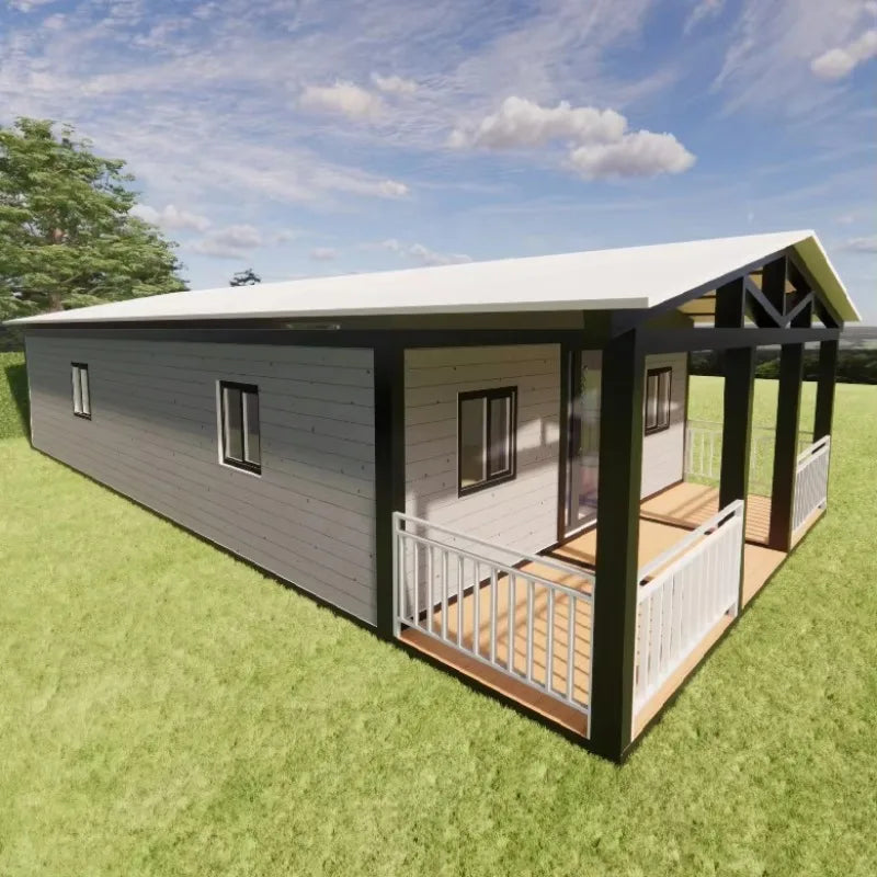 20ft 40ft Casa 2 3 4 5 Bedroom Bathroom Prefab Mobile Tiny Home Office Hotel for Sale Folding Expandable Container House Terrace
