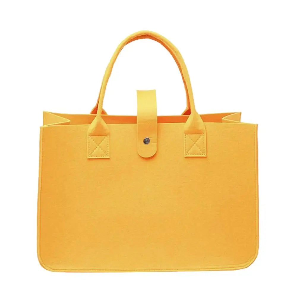 New Felt Felt Shoulder Bag Toy Sundries Large Capacity Messenger Bag Storage Organizer Crossbody Handbag Women