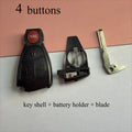 2 3 4 Buttons Car Key Fob Shell Case Housing for Mercedes Benz B C E ML S CLK Class CL MB W204 W203 W211 W208 1996 2004 2005
