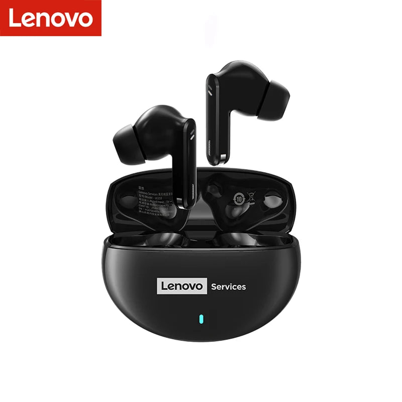 Lenovo New LE253 Earphones TWS Wireless Bluetooth 6.0 Headphones HiFi Sound ANC Noise Reduction Game Sports Headset With Mic