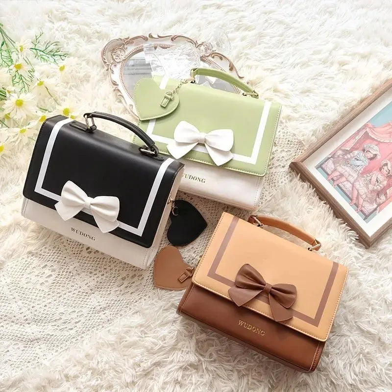 Y2K Premium Version Sweet Ita Bag Lolita Girl Transparent Bag Fashion Preppy Style Shoulder Crossbody Bag Kawaii Display Handbag