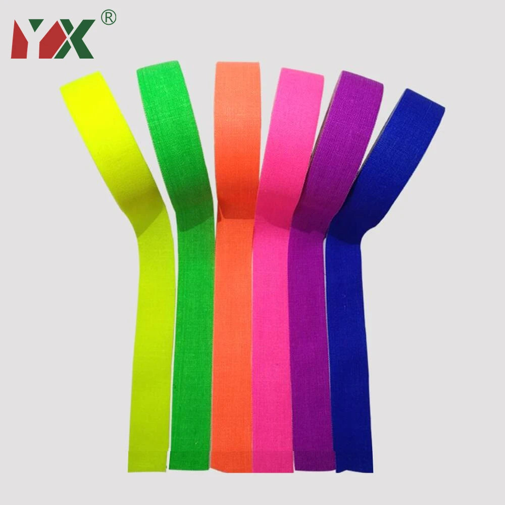 UV Gaffer Fluorescent Tape Matt Night Self-Adhesive Glow In The Dark Luminous Tape For Party Floors Stages Whiteboard 6pcs/Set