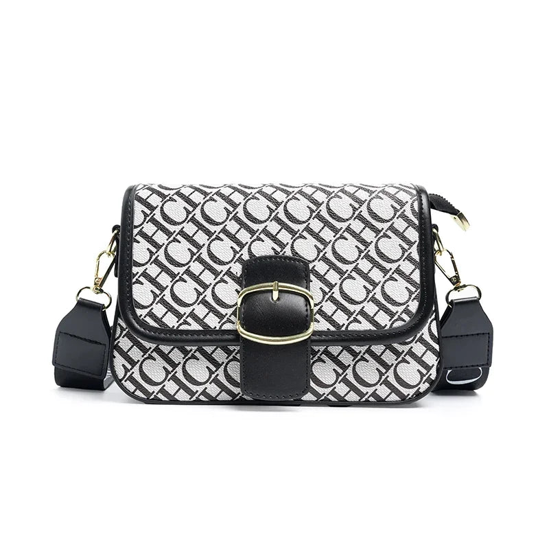 CH High Quality Design Letter Slanted Women's Bag Exquisite and Elegant Women's Packaging Decoration Versatile and Fashionable